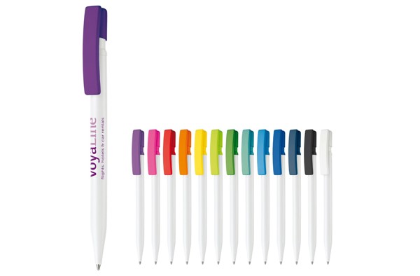 Nash ball pen hardcolour - White / White