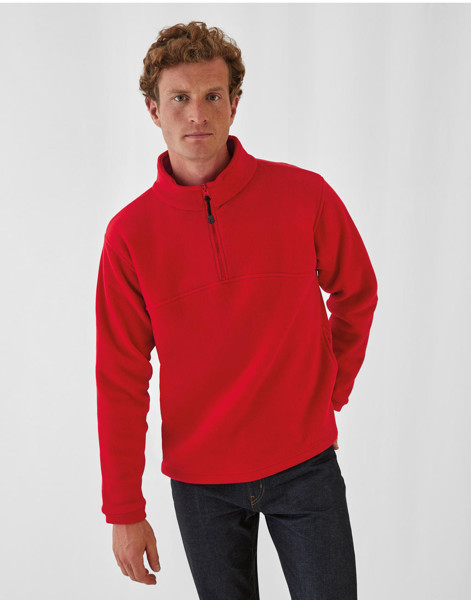 Highlander+ 1 / 4 Zip Fleece Top - Black / XS