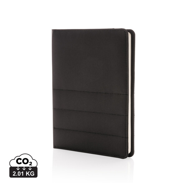 Impact AWARE™ RPET A5 notitieboek - Zwart