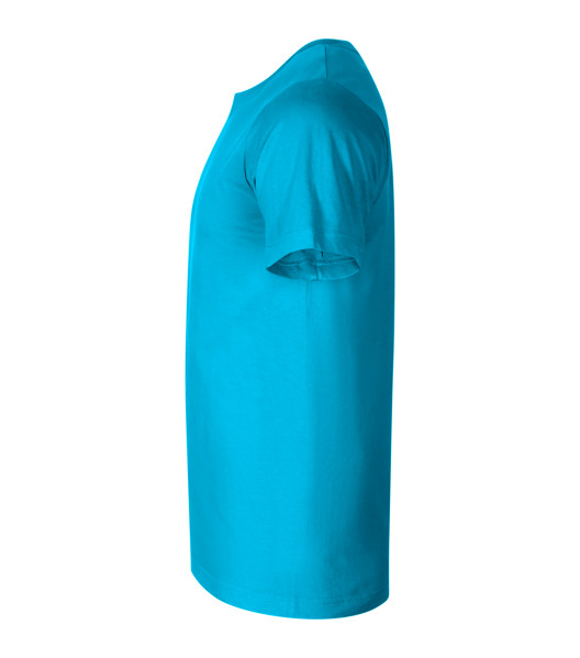 Tričko Unisex Piccolio® Paint - Tyrkysová / S