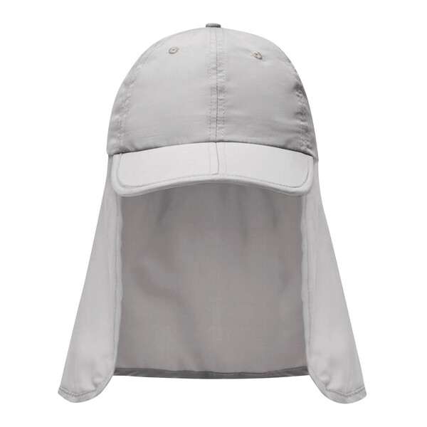 6-Panel Baseball Cap Flexveil - Grey