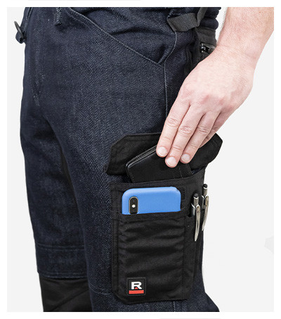 Pracovní Džíny Pánské Rimeck® Vertex - Tmavý Denim / 52