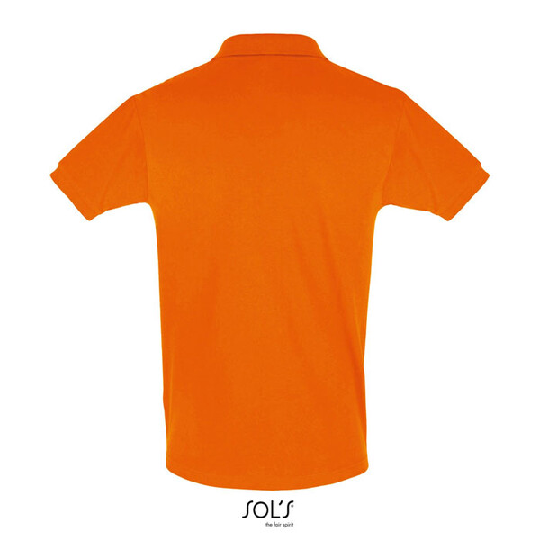 PERFECT MEN Polo homen 180g - LaranjaL