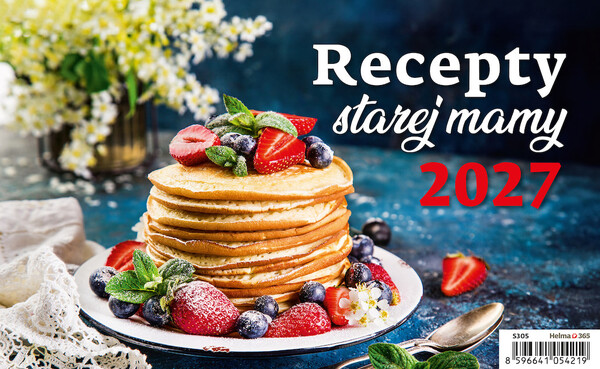 Stolní kalendář Recepty starej mamy 2027