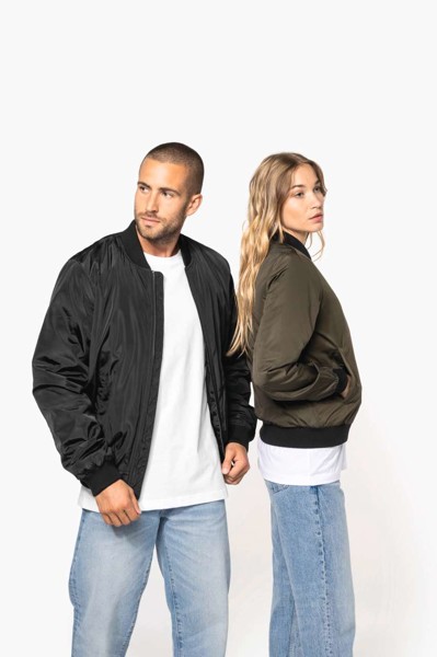 Men's Bomber Jacket - Black / S