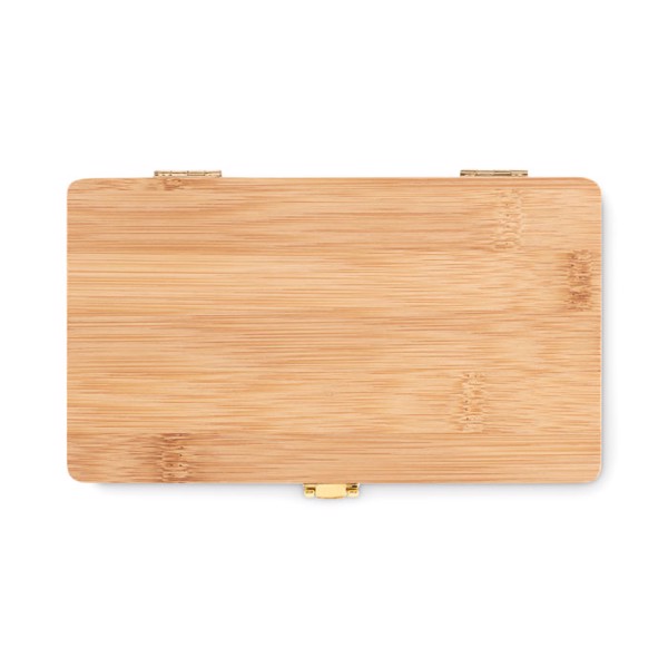 MB - 21 pcs tool set in bamboo case Gallaway