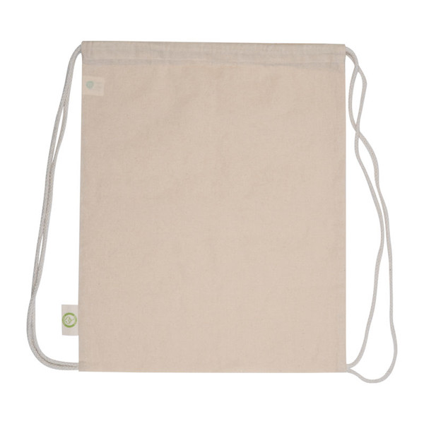 Organic Cotton Gym Bag Houston 140 g/m²