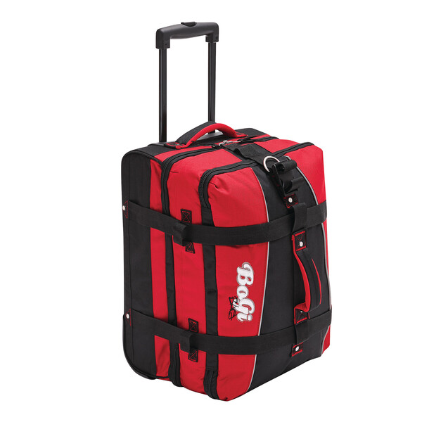 Trolley travel bag BoGi S BOGI S - black / red