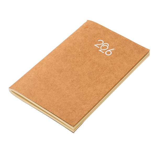 Agenda Tascabile Settimanale 2026 Con Copertina Flessibile In Cartoncino
