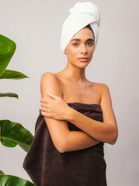 Classic Towel 100X160 - White