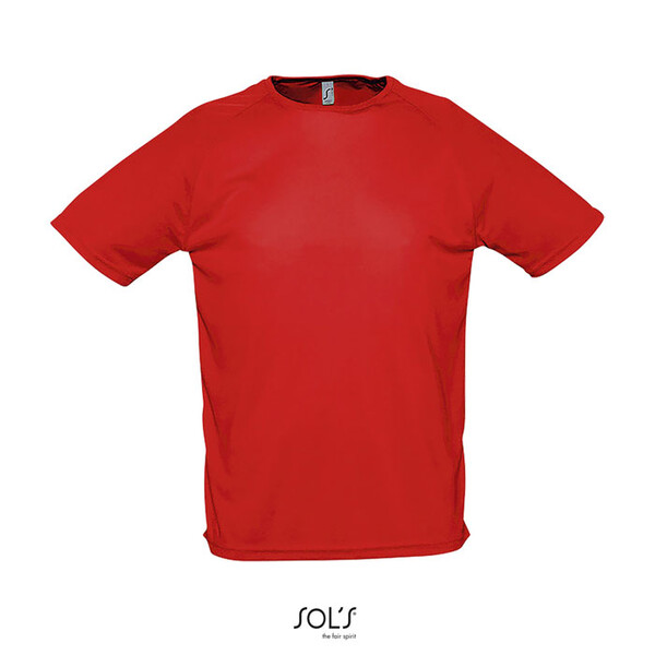 SPORTY T-shirt homem - VermelhoXXL