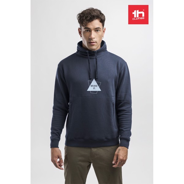 THC VILNIUS. Unisex sweatshirt med hætte - Sort / M