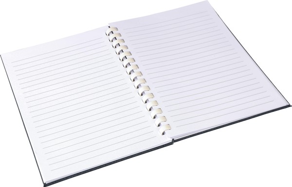 Caderno rPET (A5) Ilias Original - preto