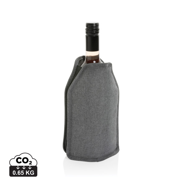 Vino AWARE™ RPET wine cooler sleeve - Grey