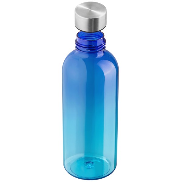 Gourde Skye, rPET, bouchon twist ombré - 500 ml - Bleu roi / Jet d’encre 4 couleurs