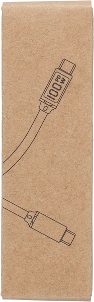 Latauskaapeli Claudia Valkoinen