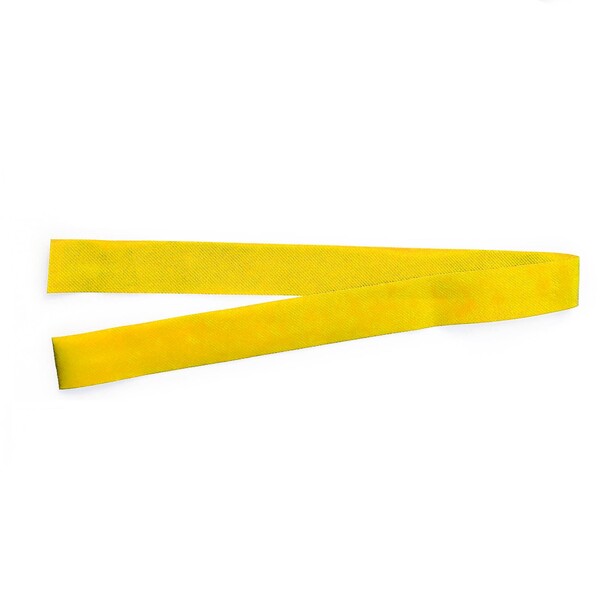 Fita Colorida Para Chapéu, Em Tnt - Amarelo