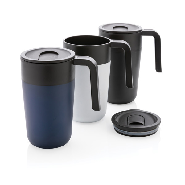 Reciklirana skodelica Xd Collection, 480 ml - Bela