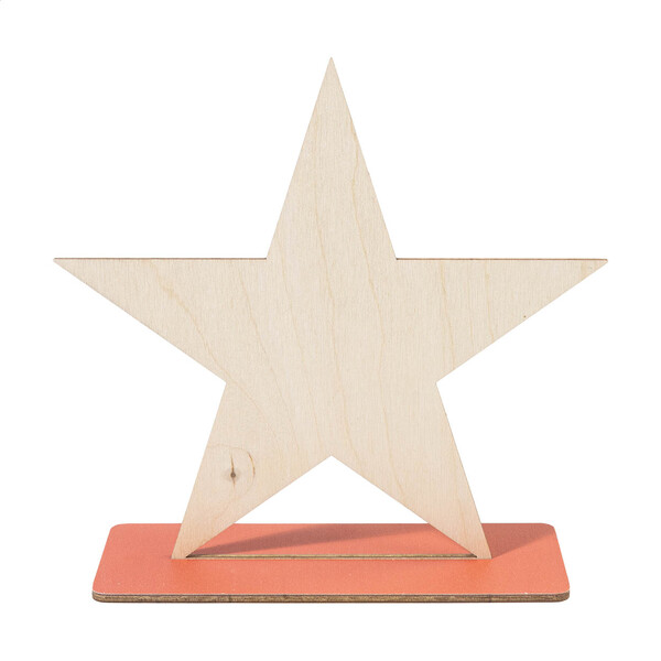 Custom Wooden Tropy Wlobor - Star