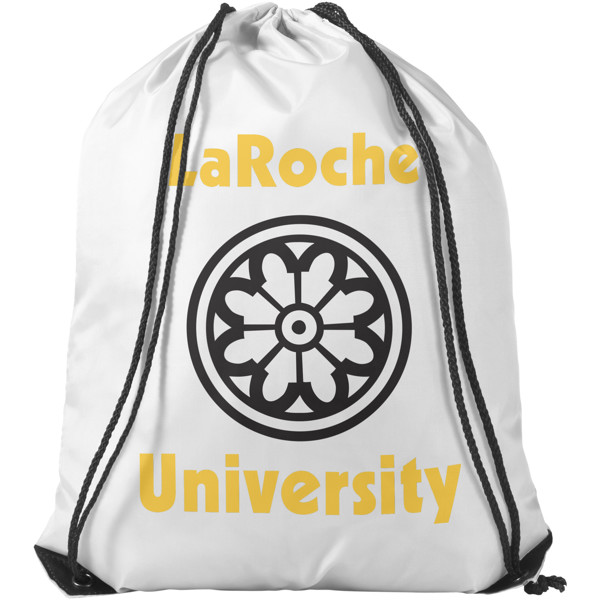 Oriole premium drawstring bag 5L - White