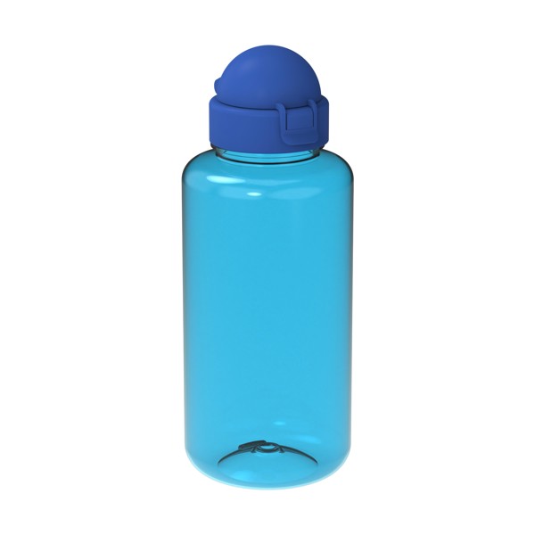 Trinkflasche "Junior", 700 Ml - Transparent-Blau / Standard-Blau