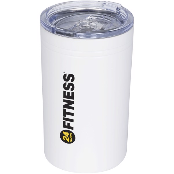 Pika 330 ml vacuum insulated tumbler and insulator - White