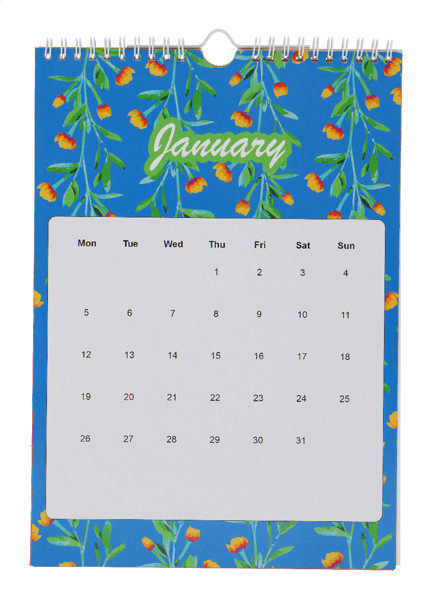 Custom Wall Calendar CreaDate Wall A4