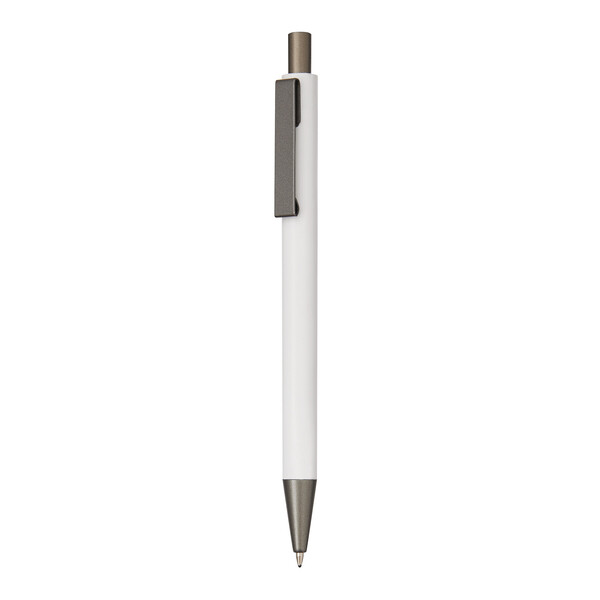 Aluminium Ballpoint Pen Allegro - White