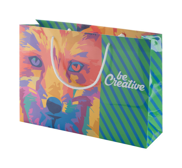 Creashop H paper shopping bag, 350x250x100 mm
