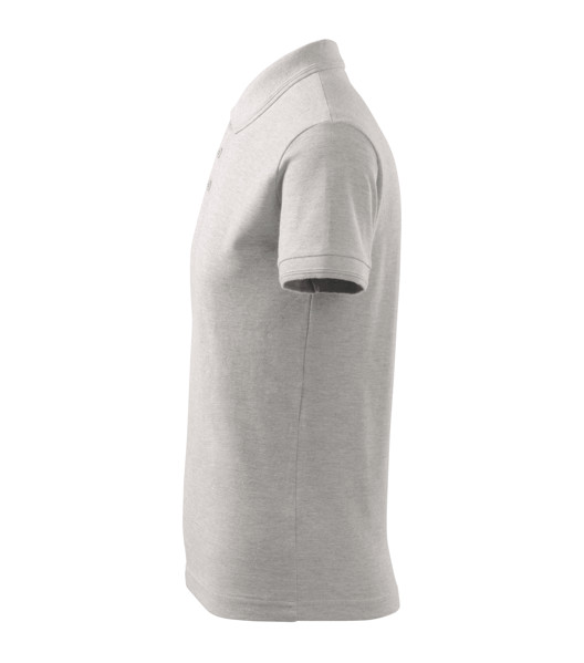 Polokošeľa Pánska Malfini® Pique Polo - Svetlosivý Melír / 3XL