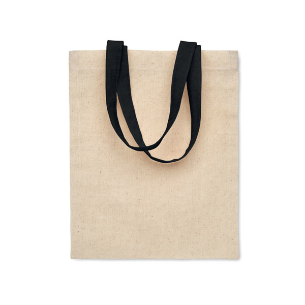 Petit sac en coton 140 gr/m² Chisai - Noir