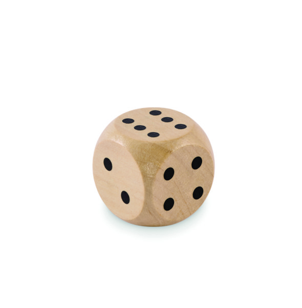 Schima fa dobókocka 3 cm Dadin