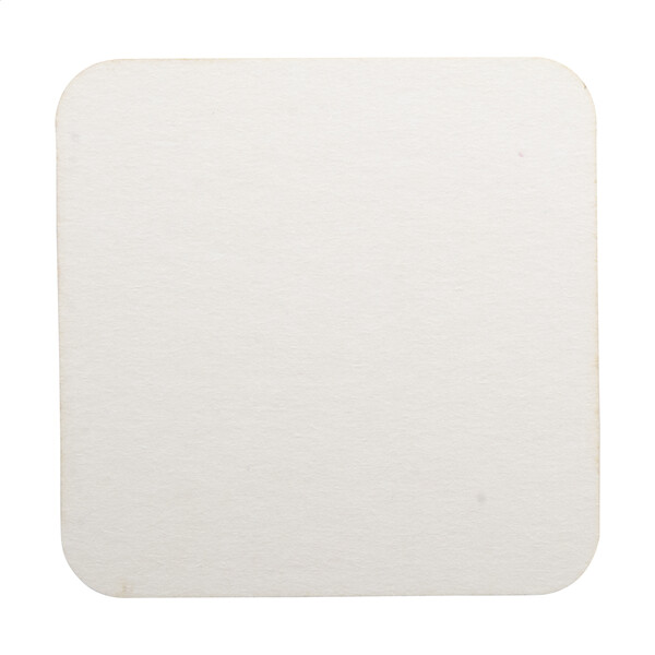 Dessous de verre CreaPint, carré - Blanc