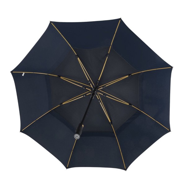 FALCONE - Parapluie tempte - Automatique - Impermable au vent -  130 cm - Bleu marin