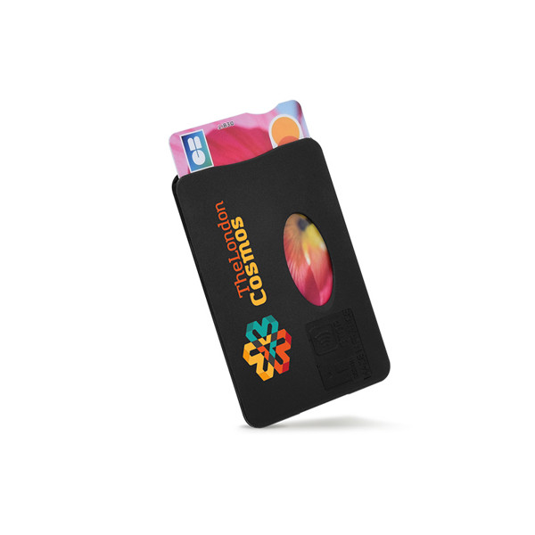 PROTEGE CARTE DE CREDIT EN MATIERE RECYCLEE AVEC BLINDAGE ANTI RFID