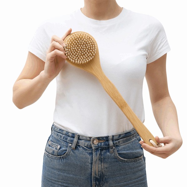 Massage Brush Long Scrubber