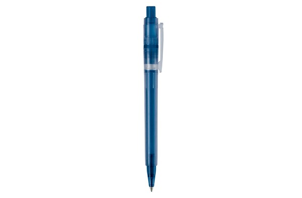 Stylo Baron '03 Ice givré - Ecru / Bleu foncé