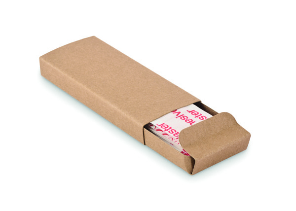 Adhesive plasters Ouch, 15 pcs, recycled paper box