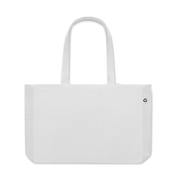 Canvas Recycled bag 280 gr/m² Respect Coloured - White