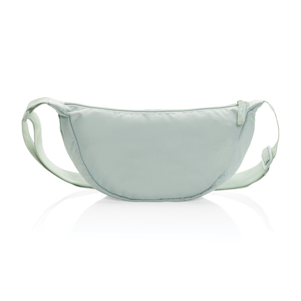 Crescent AWARE™ RPET half moon sling bag - Iceberg Green