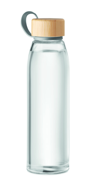 Steklenica Fjord, pokrov iz bambusa, 500 ml