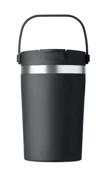 Dvojstenný pohár 350 ml Cozycup - Čierna