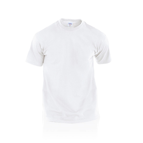 Camiseta Adulto Blanca Hecom - Blanco / L