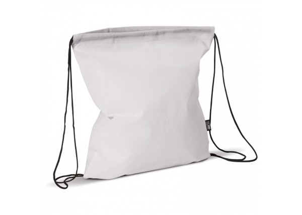 Drawstring bag non-woven 75g/m² - White