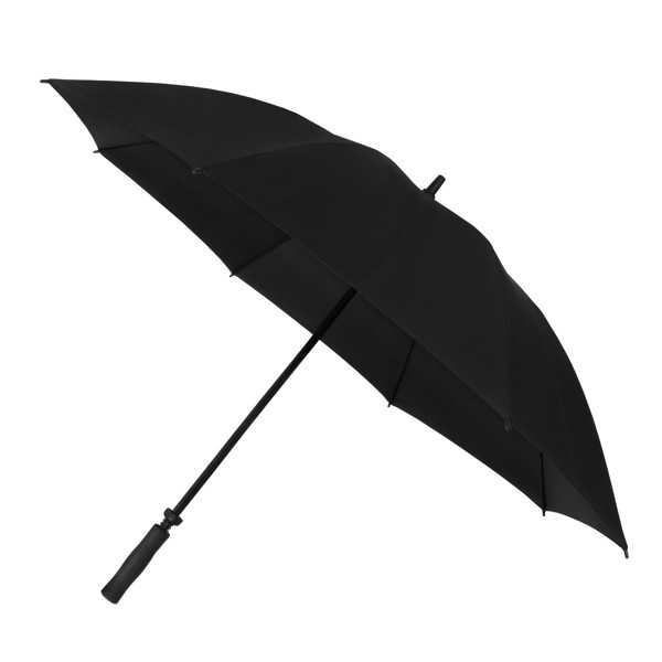 FALCONE - Parapluie de golf - Manuel - Impermable au vent -  125 cm - Noir