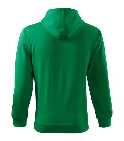 Mikina Pánská Malfini® Trendy Zipper - Středně Zelená / 2XL