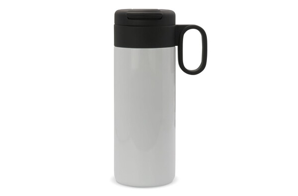 Mug Isotherme Flow avec poignée 400ml - Blanc