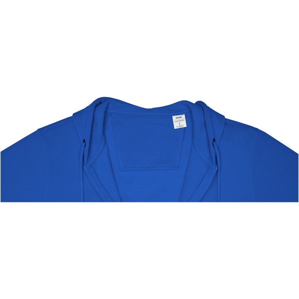 Felpa con cappuccio full zip da uomo da 240 g/m² Charon - Blu / M