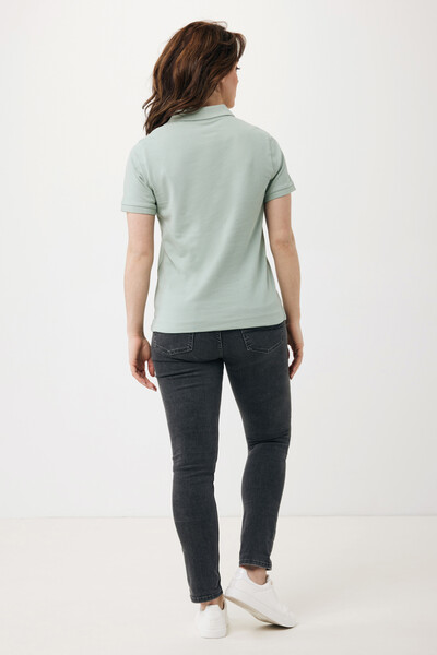 Polo tričko IQONIQ Yosemite z recykl. bavlny - Iceberg Green / XXXL