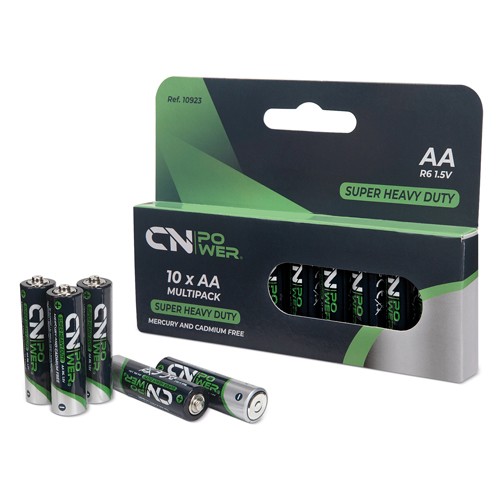 BATTERIES R6-AA “CN POWER” (10 PCS.)